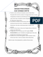 Panduan Penggunaan Bilik Seminar