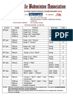 2016 6th MBA Doubles Draw & Programme