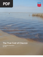 2010 The True Cost of Chevron - Alternative Annual Report