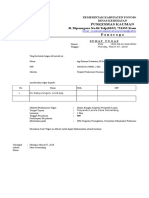 Surat Tugas Posyandu Lansia