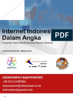 Internet Indonesia Dalam Angka Kumpulan Statistik