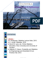 Statistika: Beberapa Konsep Dasar Dan Aplikasinya by Prof. Dr. Dwi Juniati, M.Si.