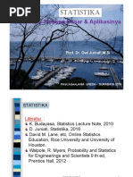 Statistika: Beberapa Konsep Dasar Dan Aplikasinya by Prof. Dr. Dwi Juniati, M.Si.