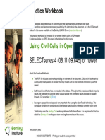 Using Civil Cells in OpenRoads-Practice Workbook-TRNC01645-10002