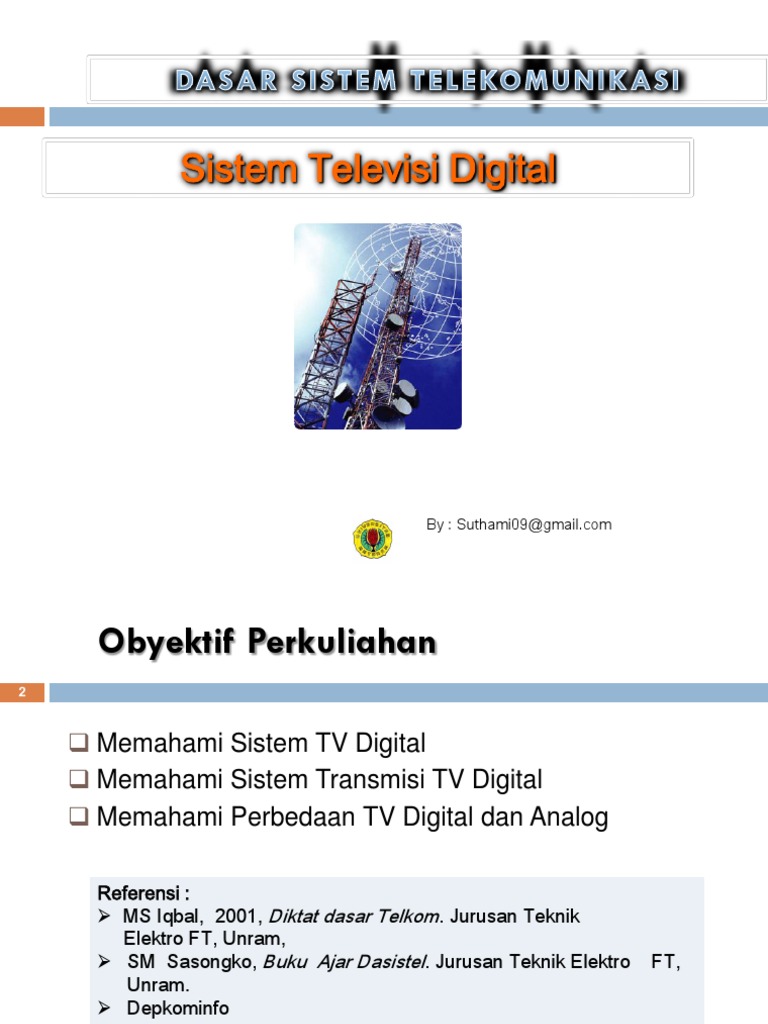 Sistem dan Format TV Digital Terbaru | PDF | Sains & Matematika | Komputer