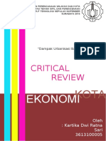 Critical Review Urbanisasi