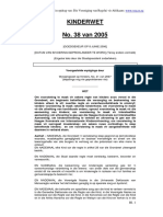 Kinderwet (No 38 Van 2005) Afr