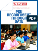 PSU Recruitment Through GATE - Preparation Guidelines and PSU Details