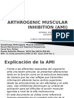 Inhibición Muscular Artrogénica
