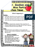 Tps Newsletter Week 3 2ndgrade