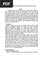 Download Analisa Pengolahan Citra Menggunakan Metode Transformasi Fourier by Hendry Widyaswara Waas SN316627945 doc pdf