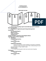 Poster and Brochure Outline