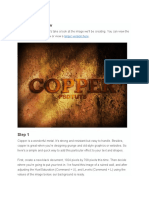 Copper Text in PS CS6