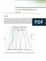 DigitalGlobe Spectral Response 1