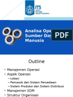 12-Analisa Operasi Dan SDM