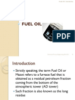 Fuel Oil: Petroleum Process Engineering, 2010-2011 4 4