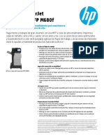 HP Color Laserjet Enterprise MFP M680F