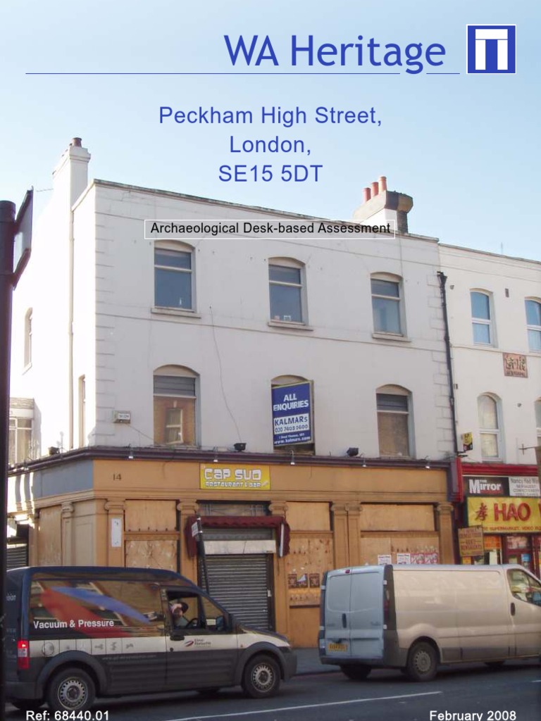 Peckham High Street, London Archaeology