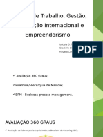 Apresentação Mercado de Trabalho Gestão Certificação Internacional 1