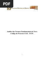 Trabalho Sobre Normas Fundamentais no NCPC 