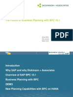 SAP BPC Presentation