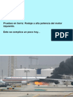 Explosion Turbina- Boeing767