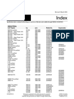 (LEXQ9060-04) Spec Sheets Index by Industry