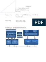 Block Diagram of USB 3.0 UVM Test Bench