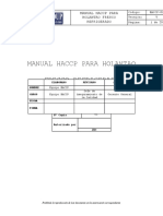 HACCP Holantao - 2016 Actualizado