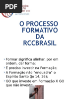 PROCESSO FORMATIVO