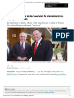 Michel Temer Faz Anúncio Oficial de Seus Ministros