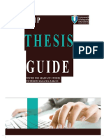Thesis Guideline 2011
