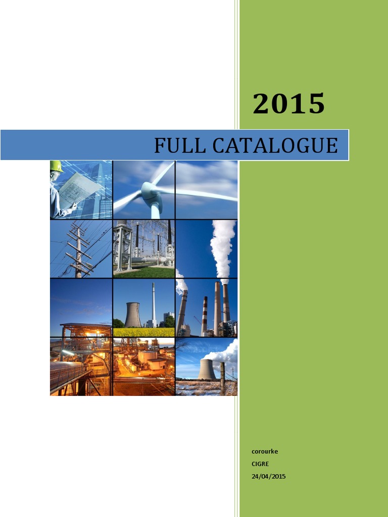 Full Catalogue Cor 24 04 2015 | PDF | Electrical Substation