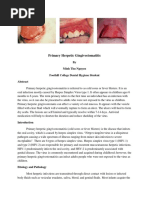 Download Primary Herpetic Gingivostomatitis by Galeri Kreasi Sepatuku SN316678237 doc pdf