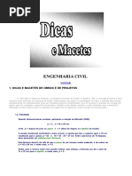 Engenharia Civil - Dicas e Macetes
