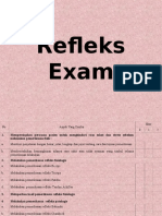 Checlist Refleks & N. Cranialis