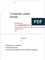 Computer Aided Design: Present by