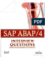 Sap Abap - 4, Interview Questions - Hands On For Cracking The ...