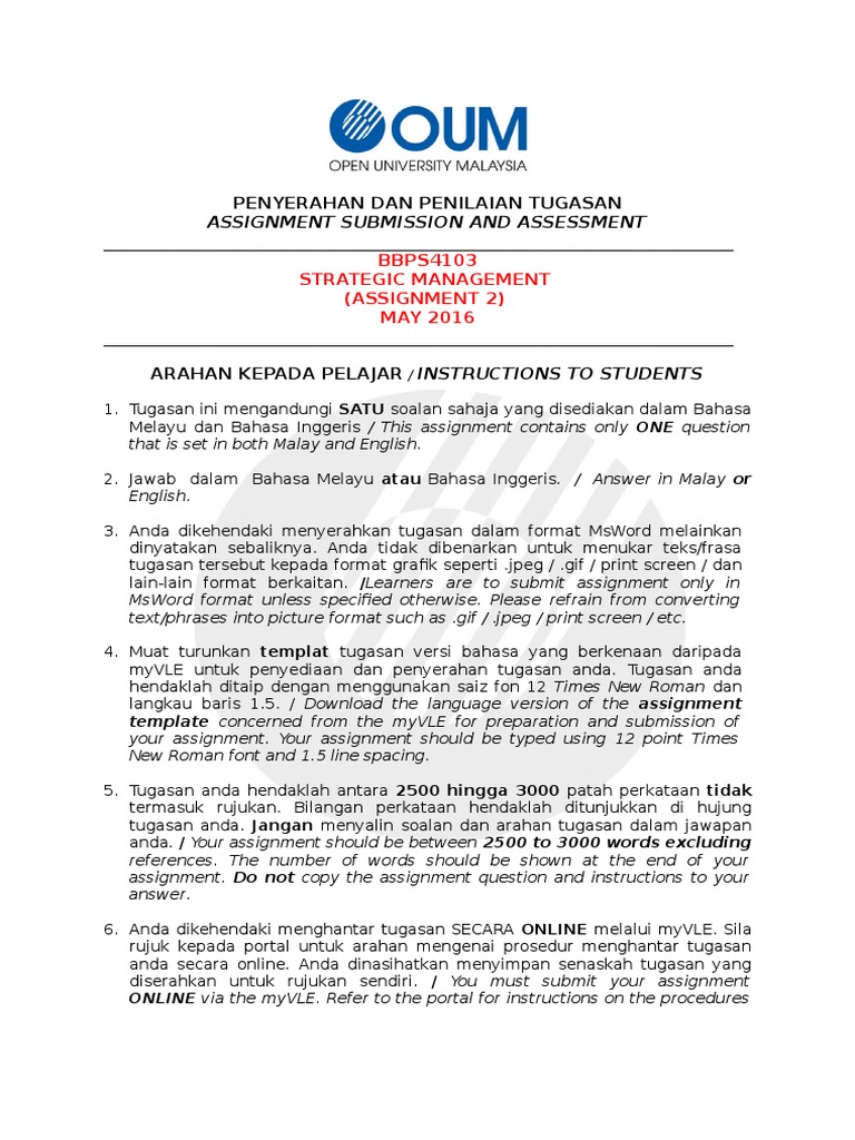 Assignment 2 Strategic Management | PDF