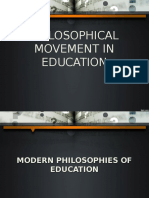 Philosophical Movement in Education