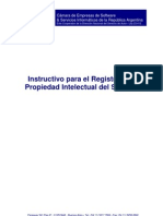 Instructivo Registro de Propiedad Intelectual Software