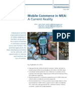 Mobile Commerce in MEA - January 2009