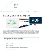 Broadcasting and Cable TV System
