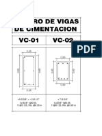 cuadro de vigas de cimentacion 