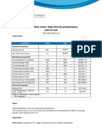 Product Data Sheet - High Density Polyethylene HCH 5110A: TEC-PRO-PDS-024