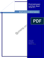 Latihan B Indo Un SMP Bahas PDF