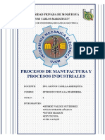Procesos Manufactura e Industrial