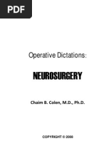 Download Operative Flash-Dictation Neurosurgery Handbook by Dr Chaim B Colen SN31670830 doc pdf