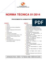 Nt 01 2014 Procedimentos Administrativos