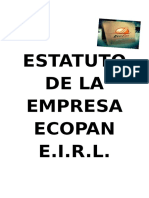 ESTATUTO DE LA EMPRESA ECOPAN E.docx